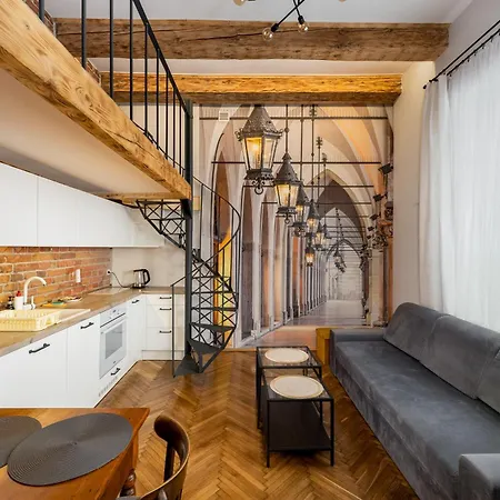 Lägenhet Old Town Modern Studio With Mezzanine Kraków