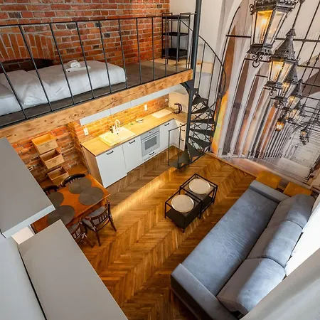 Lägenhet Old Town Modern Studio With Mezzanine *